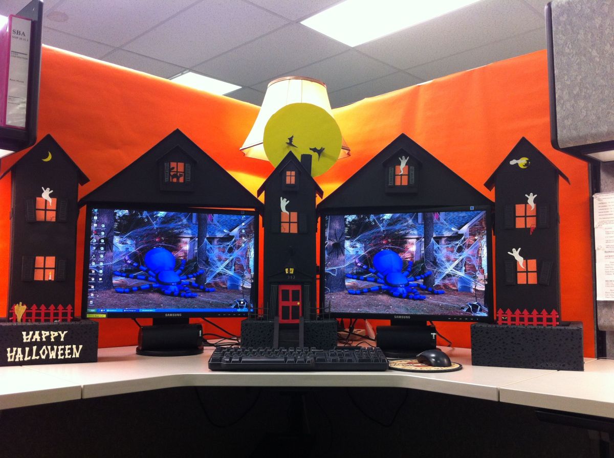 halloween decor ideas for office
